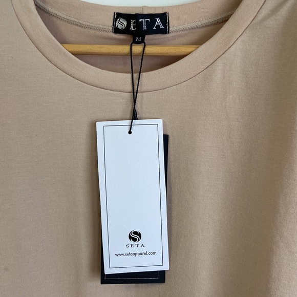 BNWT Seta beige pad tank size M - Picture 6 of 10